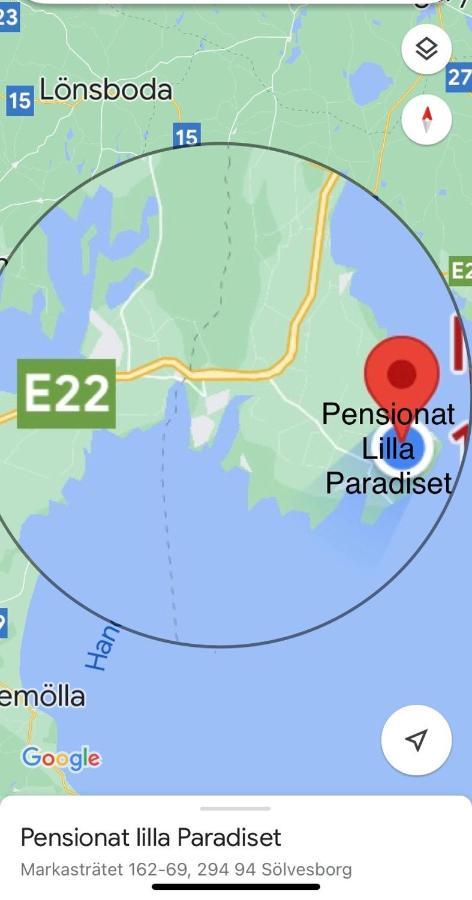Pensionat Lilla Paradiset Hällevik Eksteriør billede